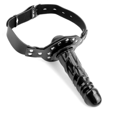 Calus 2 in 1 cu dildo DELUXE BALL GAG WITH DILDO - Img 3