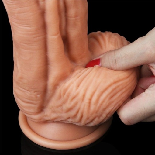 Dildo din silicon Monster 10 Dual-Layered Silicone Nature Cock (24.5cm x 6,8cm) - Img 2