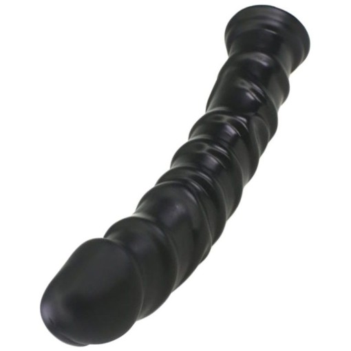 Dildo gigantic cu ventuza X-MEN Kerwin’s Cock Black 33cm x 5.5cm