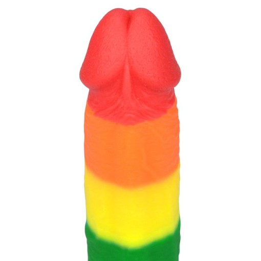 Dildo realistic Pride din silicon medical cu ventuza compatibil cu strap-on 9'' Prider Dildo (22.5cm)