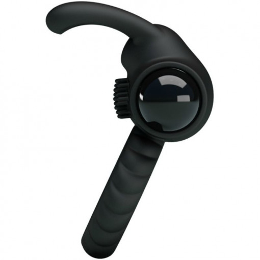 Inel inovator pentru penis din silicon cu vibrații PRETTY LOVE - EUDORA - Img 4