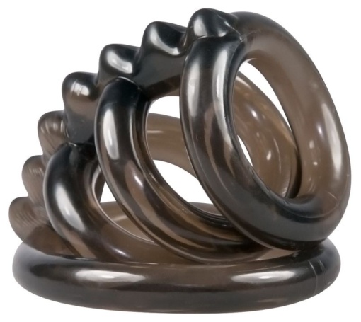 Inel penis multiplu pentru erectii puternice New TPE Cockring 2 - Img 4