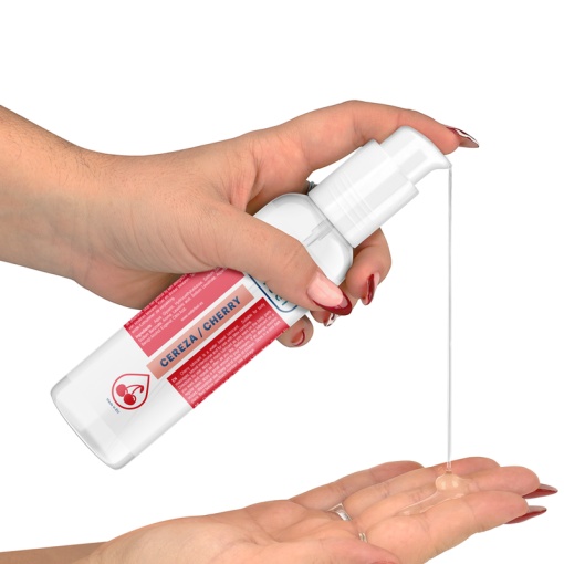 Lubrifiant pe baza de apa cu aroma de cirese Waterfeel - Cherry Lubricant 175 Ml - Img 3