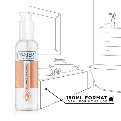 Lubrifiant pe baza de apa cu efect de incalzire Waterfeel - Heat Effect 150 ml - Img 3