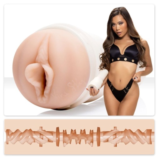 Masturbator cu aspect de vagin Fleshlight Girls - Vina Sky Exotica - Img 6