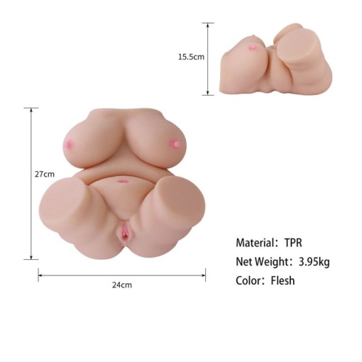 Masturbator dubla penetrare Chubby Tits - Img 3