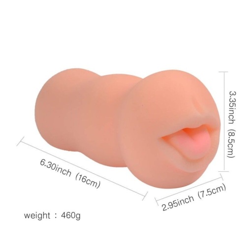 Masturbator pentru barbati HejiaZ Mouth shape pocket pussy - Img 2