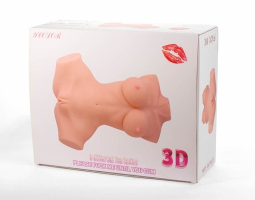 Masturbator realist marine mare Double Hole 3D Masturbator (42 x 32 cm) - Img 2