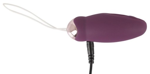 Ou vibrator cu telecomanda 8 moduri de pulsare Javida RC Knocking Love Ball - Img 2