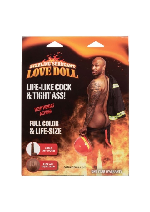 Papusa gonflabila mulatra de sex masculin Sizzling Sergeant Love Doll - Img 2