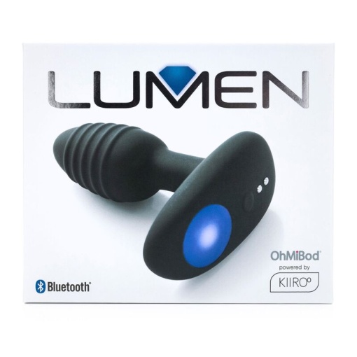 Plug anal cu vibratii inteligent KIIROO - LUMEN PLUG OhMiBod Remote - Img 2