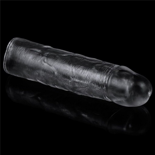 Prelungitor penis transparent Flawless Clear Penis Sleeve Add 1'' 15.5cm - Img 4
