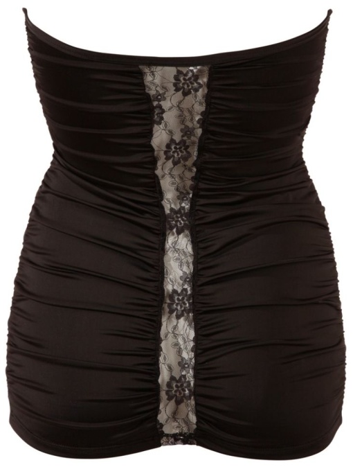 Rochie mini cu insertii din dantela florala Dress Cottelli Party - M - Img 2
