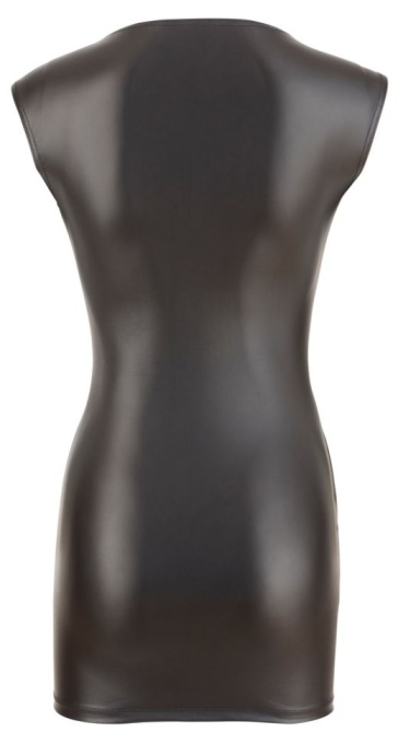 Rochie sexy cu insertii de plasa stransa, cu inele metalice decorative Cottelli Party - M - Img 4