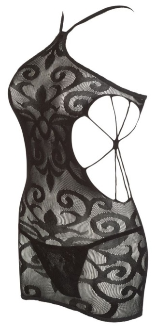 Rochie sexy din plasa elastica si bikini asortati Dress Tendrils Orion - S/L - Img 3