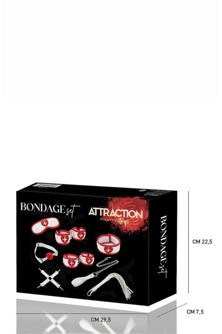 Set BDSM MAI ATTRACTION NURSE SERIES 8 PCS - Img 2
