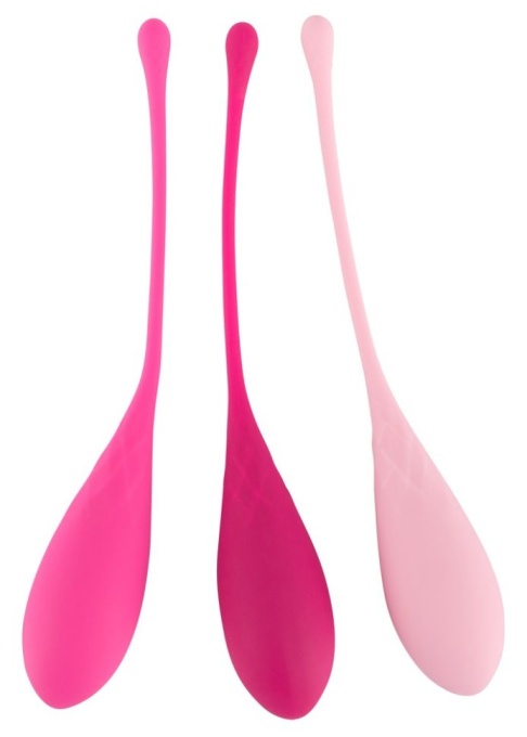 Set de 3 bile Kegel cu greutate de 50g, 95g, 130g Kegel Training Balls (18,5 cm) - Img 6