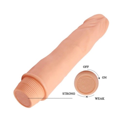 Vibrator clasic Barbara Dwarf Realistic Multi-Speed 21.5cm - Img 3