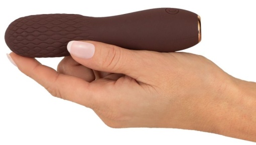 Vibrator cu texturi stimulatoare Mic Hazel 02 (14cm) - Reincarcabil - Img 4