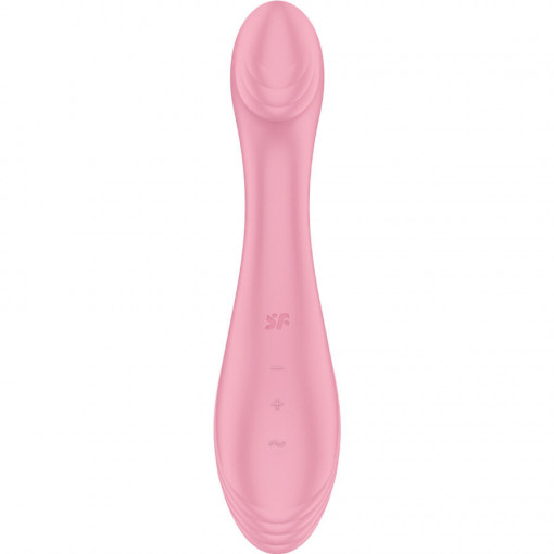 Vibrator curbat punctul G Satisfyer G-Force pink (19cm) - Img 7