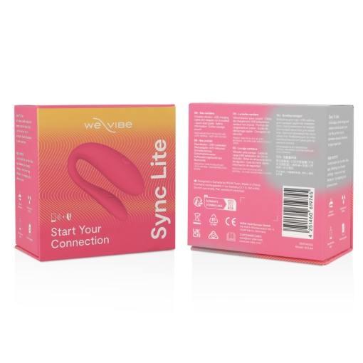 Vibrator inteligent pentru stimularea clitorisului, Roz We-Vibe Sync Lite - Img 6