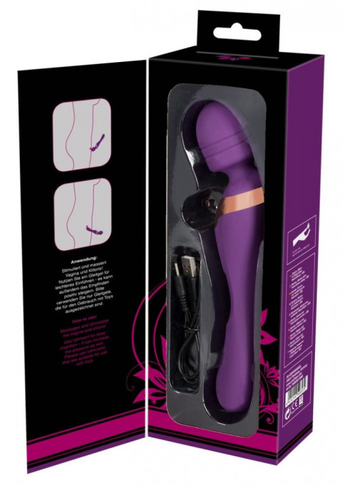 Vibrator Javida Double Massager 22cm - Img 4