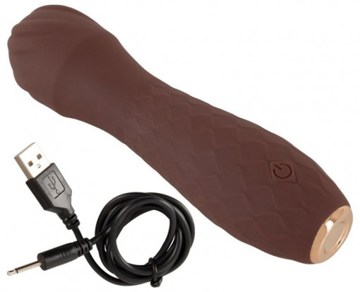 Vibrator Mic cap flexibil si 10 moduri de vibratie Hazel 01 (14cm)- Reincarcabil - Img 3