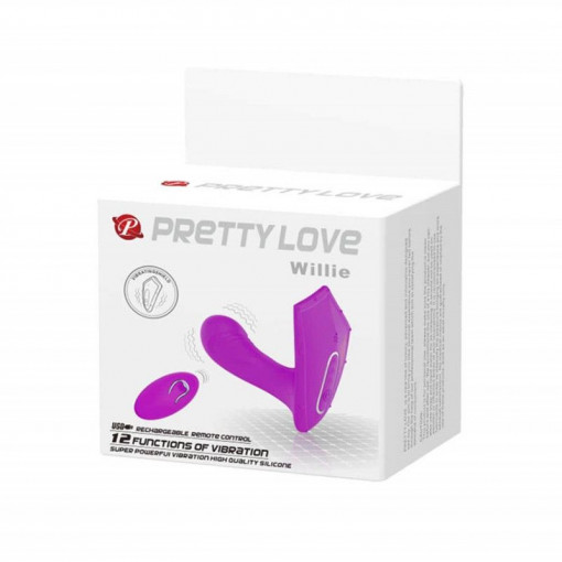 Vibrator Panty Vibrator Pretty Love Willie 9.7cm - Img 2