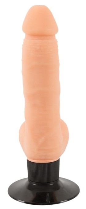Vibrator realist cu ventuza Realistic Vibe M (13 cm inserabil) - Img 3