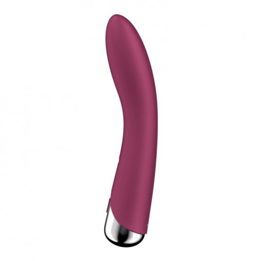 Vibrator rotativ pentru punctul G cu 5 viteze Satisfyer Spinning Vibe 1, red - Img 4