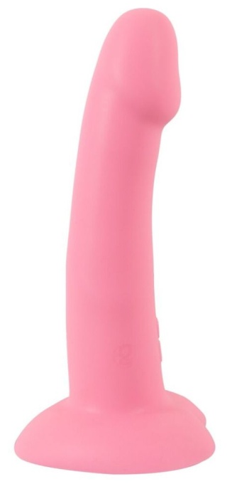 Vibrator Silicon Heart Guy Pink 19cm - Img 3