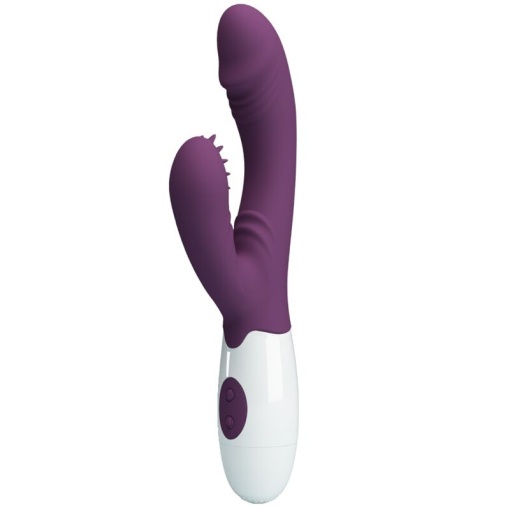 Vibrator stimulator dual Pretty Love - Andre Rabbit Vibrator &amp; G-Point Stimulator (Purple) - Img 7