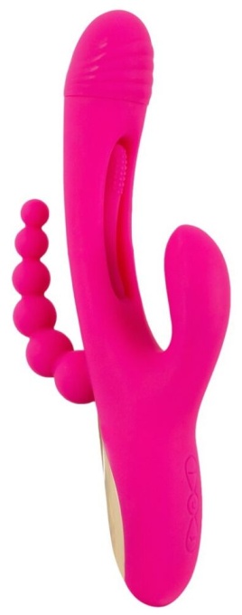 Vibrator Triple Vibe With Flicking Tongue – Stimulare Triplă &amp; Vibrații Personalizate
