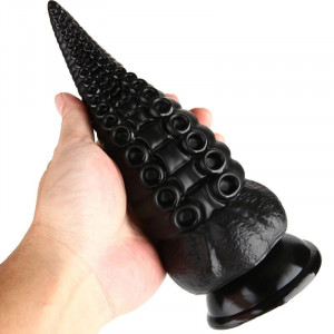 Dildo anal X-MEN 8" Butt Plug Black (23cm)