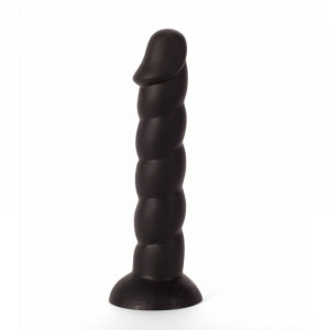 Dildo cu ventuza X-MEN 8.5" Dildo Colours Pleasure Black 2 (21.6cm)