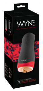 Masturbator cu vibratii si incalzire Wyne