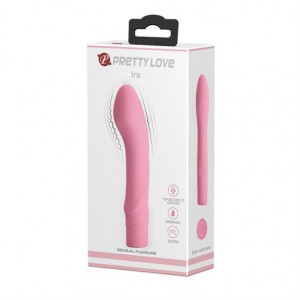 Vibrator din silicon de inalta calitate Pretty Love Ira Vibrator Pink