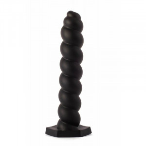 X-Men 9.45" Butt Plug Silicone Black M (24cm)