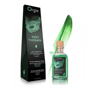 Ulei masaj aroma de mar verde LIPS MASSAGE KIT APPLE 100 ML