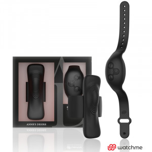 Vibrator pentru chiloti ANNE'S DESIRE -Panty Pleasure wireless technology Watchme black