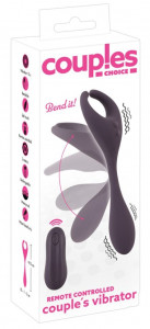 Vibrator pentru cupluri cu telecomanda Remote Controlled Couple's Vibrator (18,5 cm)