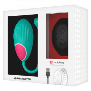 Ou vibrator Inteligent Wearwatch - Egg Remote Control Watchme Technology Sea Water / Jet