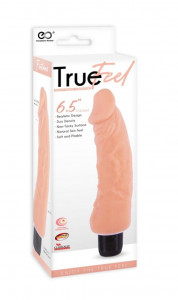 TRUE FEEL TPR VIBRATOR 6.5" I (16.5cm)