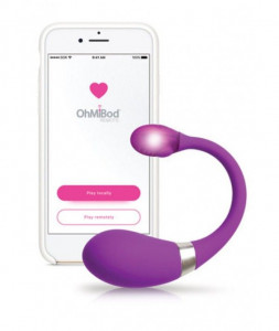 Vibrator controlabil prin Bluetooth Kiiroo - OhMiBod Esca 2 Bullet