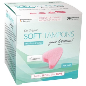 Tampoane interne, Burete menstrual NORMAL Original Soft-Tampons JoyDivision, 1 cutie x 3 buc