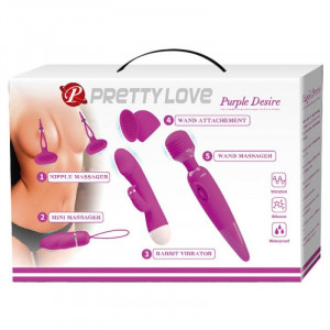 Set Pretty Love Purple Desire