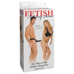 Strapon pénisz hosszabbító BLACK DREAM 15 cm