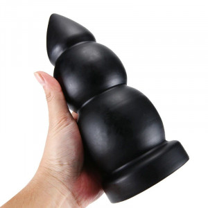 X-MEN Butt Plug Black 24.3cm x 9.4cm