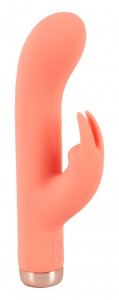 Mini vibrator pentru calatorii, cu 10 moduri de vibratie Mini Bunny Vibrator (16,7 cm)