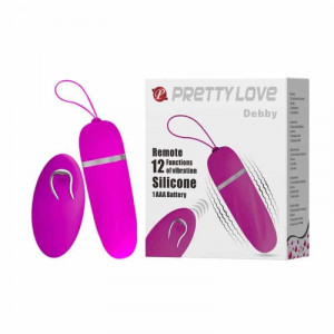 Ou vibrator cu telecomanda Pretty Love Debby